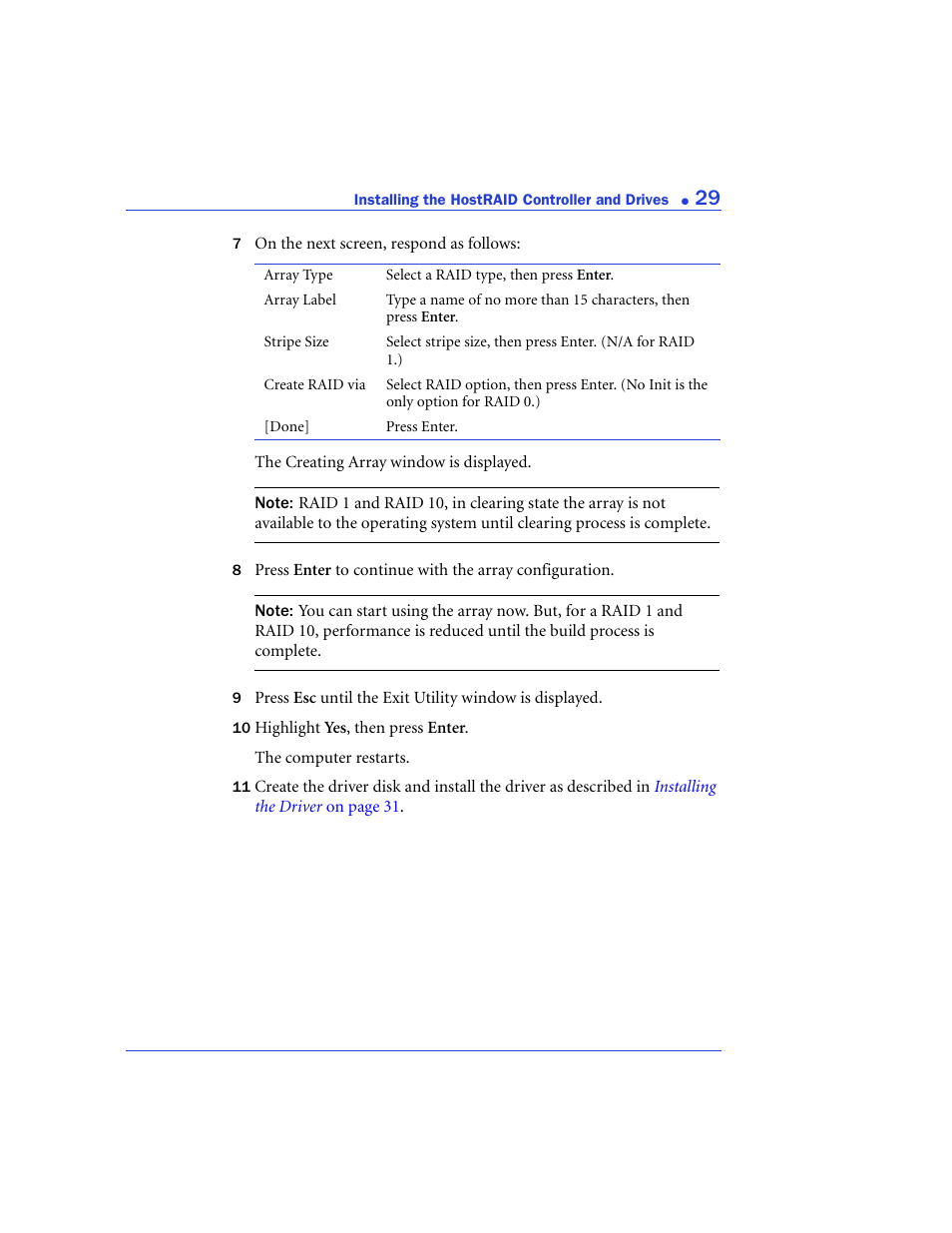 Adaptec 48300 User Manual | Page 29 / 109