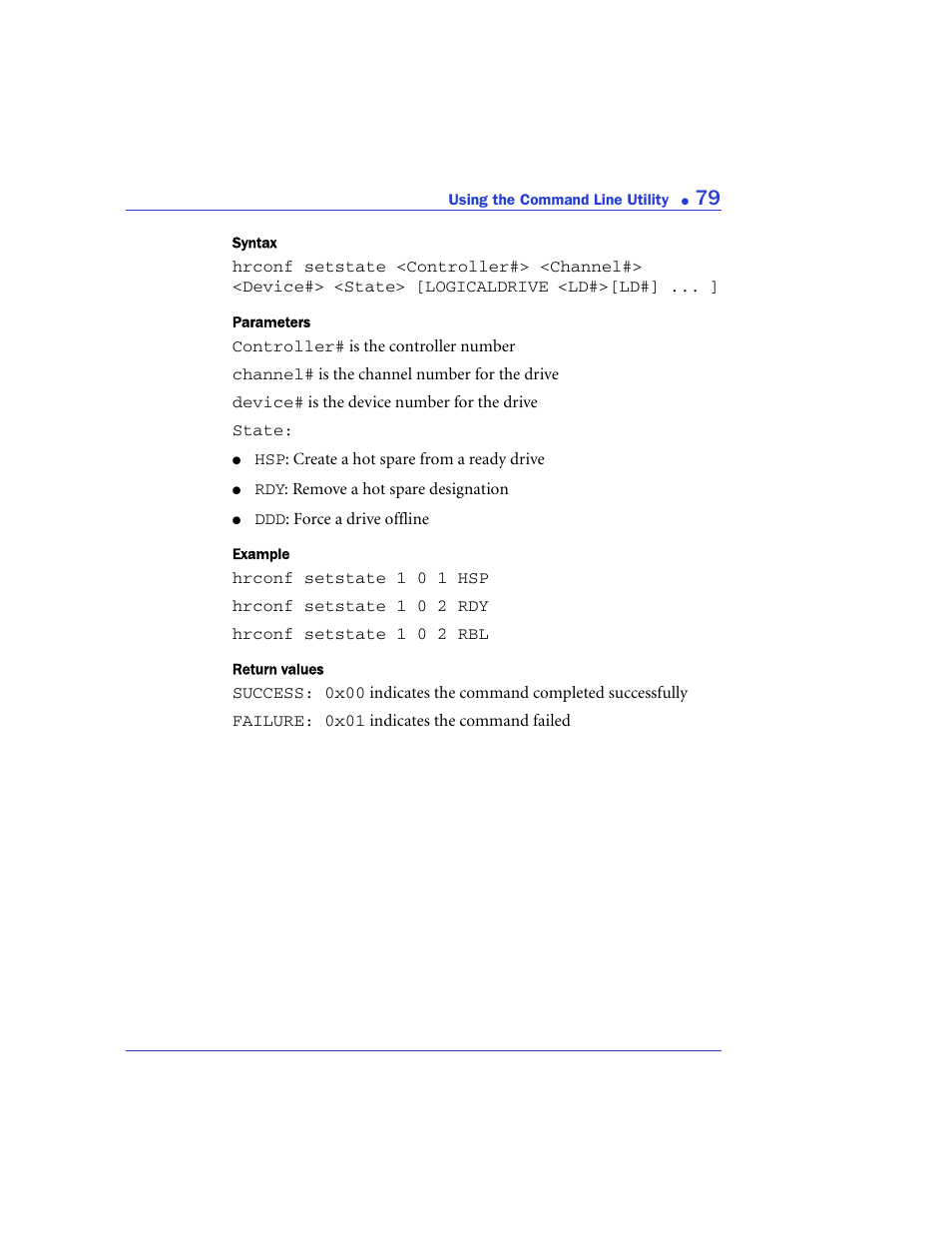 Adaptec 48300 User Manual | Page 79 / 109