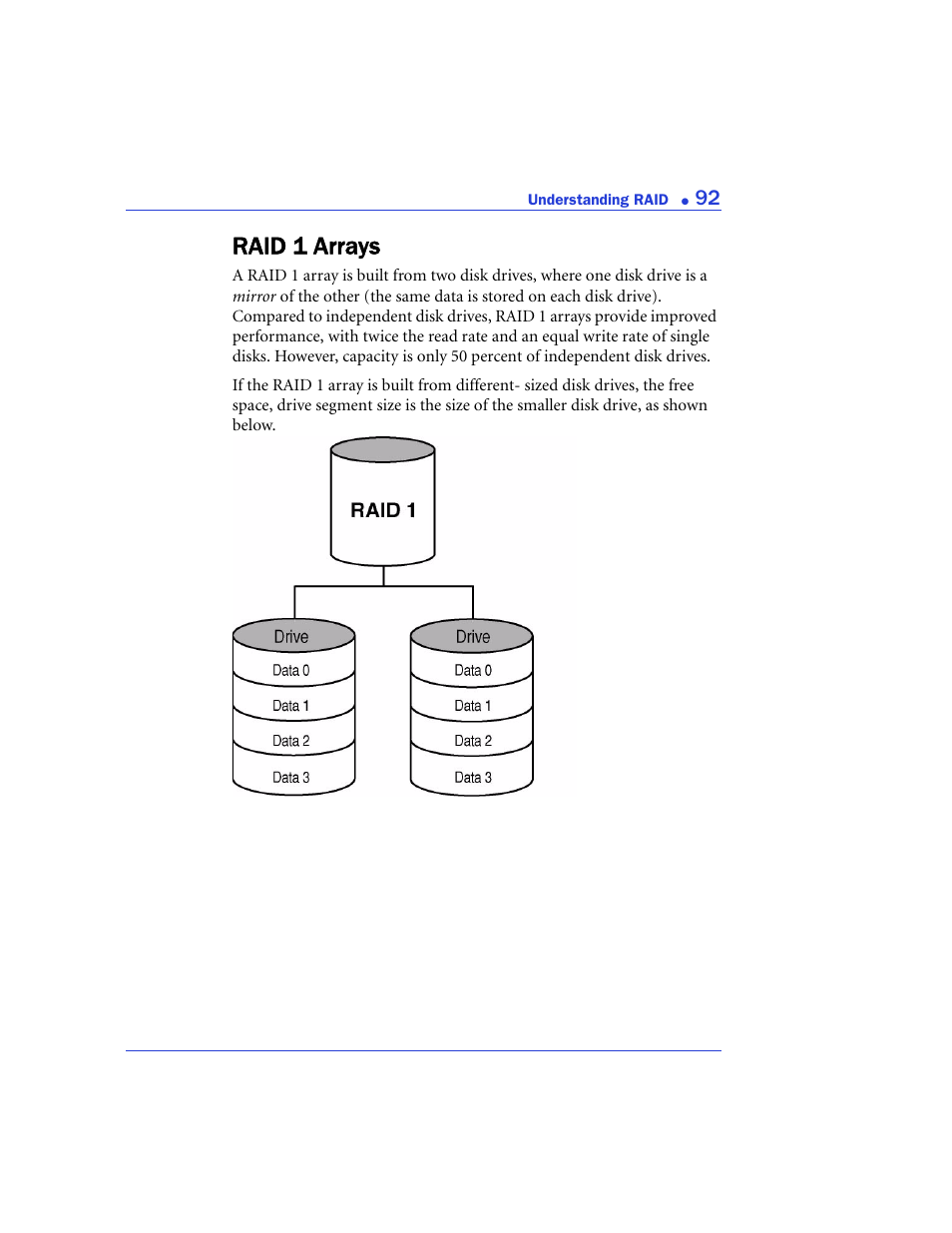 Raid 1 arrays | Adaptec 48300 User Manual | Page 92 / 109