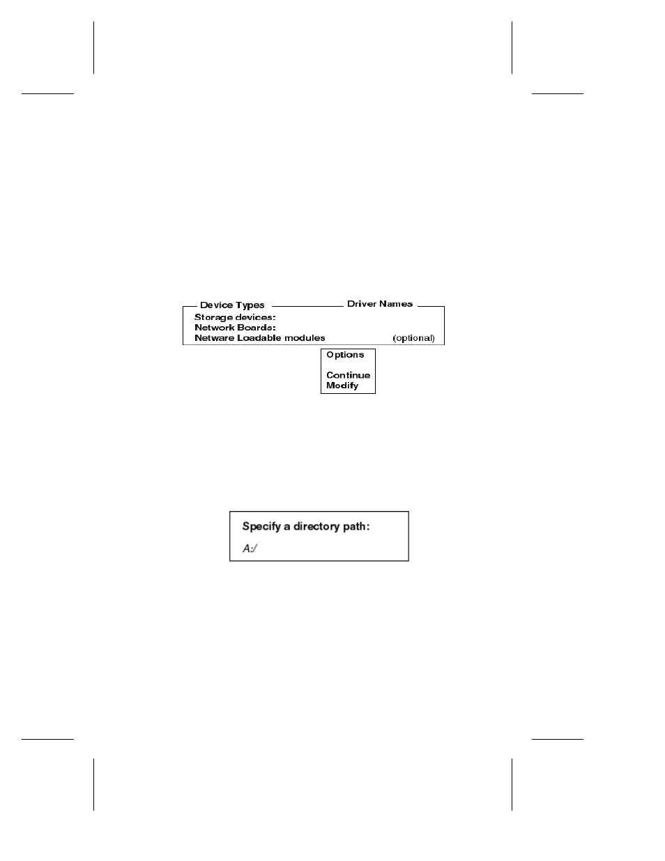 Install of duralink64 driver during, Netware 5.0 operating system installation -3 | Adaptec ANA-62000 User Manual | Page 109 / 202