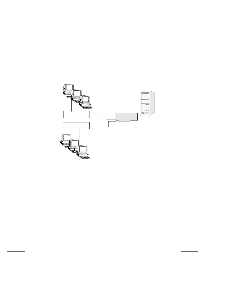 Dual hubs with a four-port nic, Dual hubs with a four-port nic -7 | Adaptec ANA-62000 User Manual | Page 51 / 202