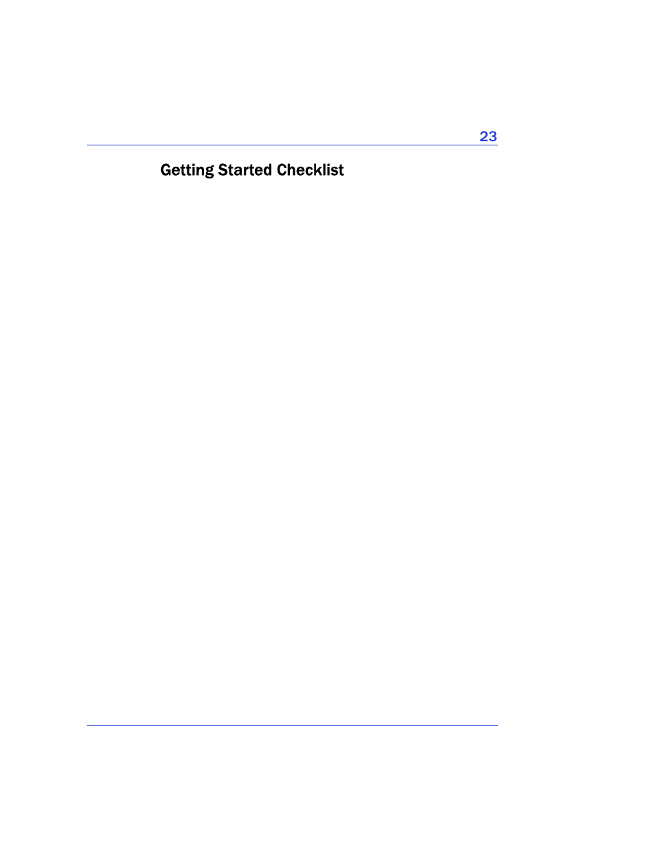 Getting started checklist | Adaptec Storage Manager User Manual | Page 24 / 191