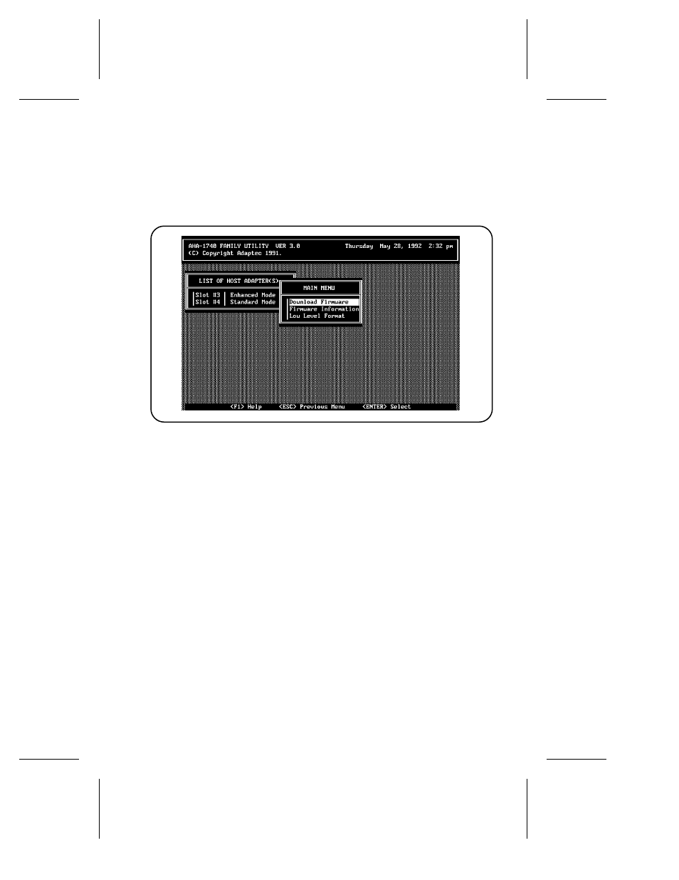 Download firmware | Adaptec AHA-1740A User Manual | Page 34 / 68