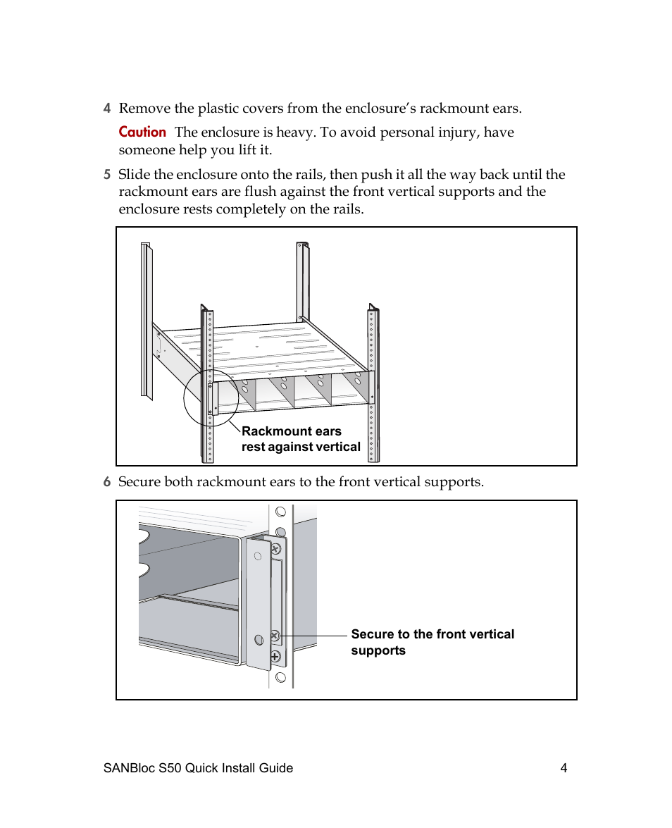 Adaptec SANBLOC S50 User Manual | Page 6 / 20