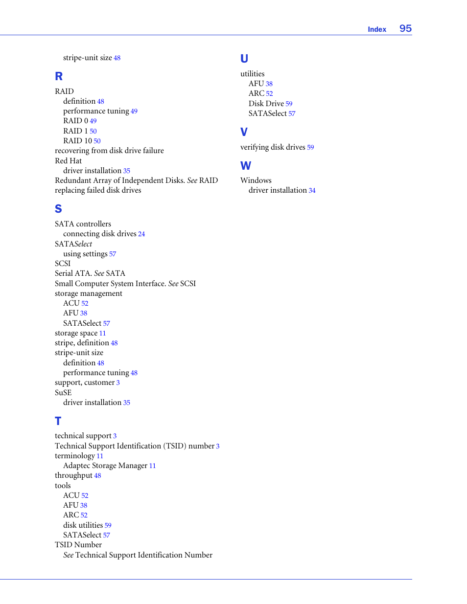 Adaptec ATA II 1220SA User Manual | Page 77 / 78