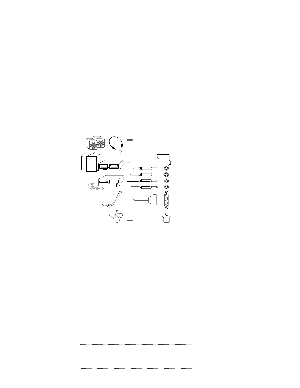 Connecting audio equipment | Adaptec AMM-1572 User Manual | Page 61 / 106