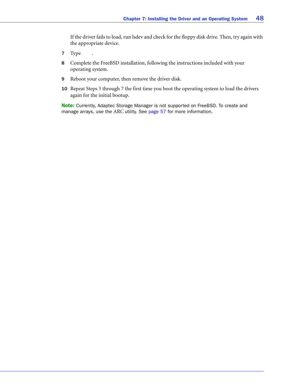 Adaptec SAS/SATA/SCSI RAID Controllers User Manual | Page 48 / 112