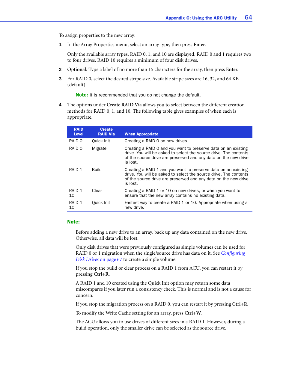 Adaptec 58300 User Manual | Page 64 / 88