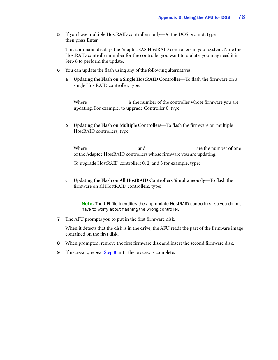 Adaptec 58300 User Manual | Page 76 / 88
