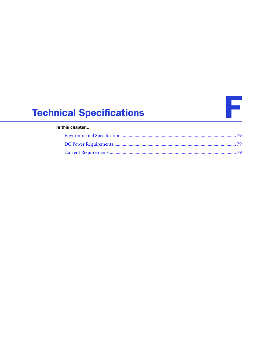 Technical specifications | Adaptec 58300 User Manual | Page 78 / 88