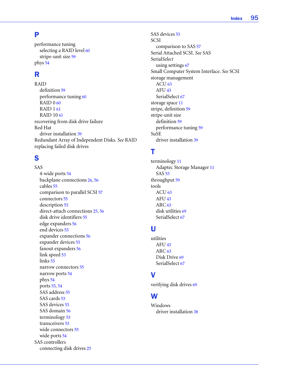 Adaptec 58300 User Manual | Page 87 / 88