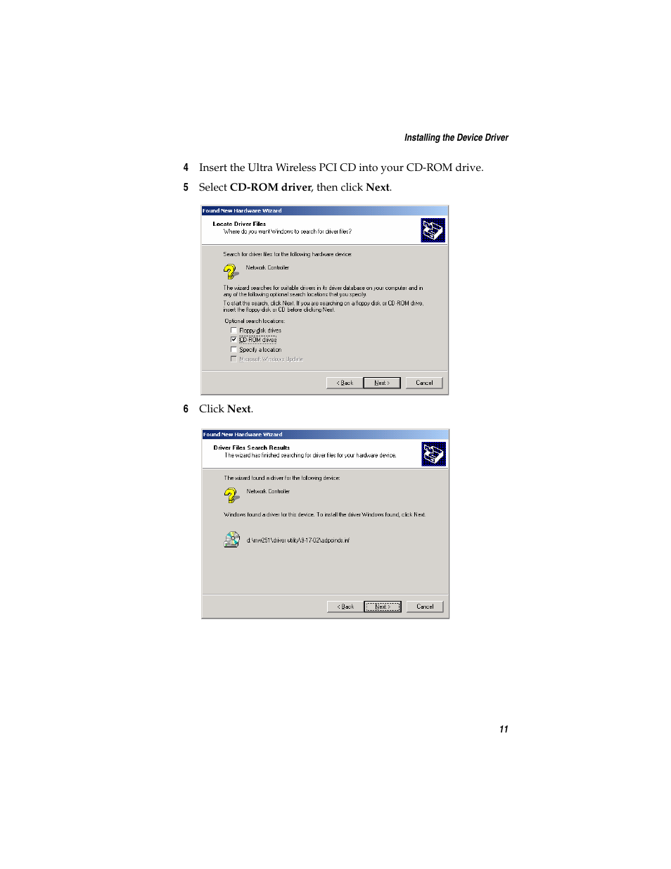 Adaptec WirelessTM User Manual | Page 18 / 58