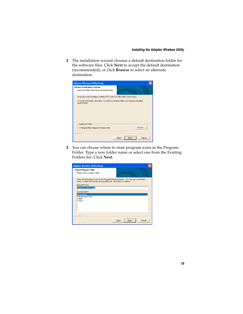 Adaptec WirelessTM User Manual | Page 26 / 58