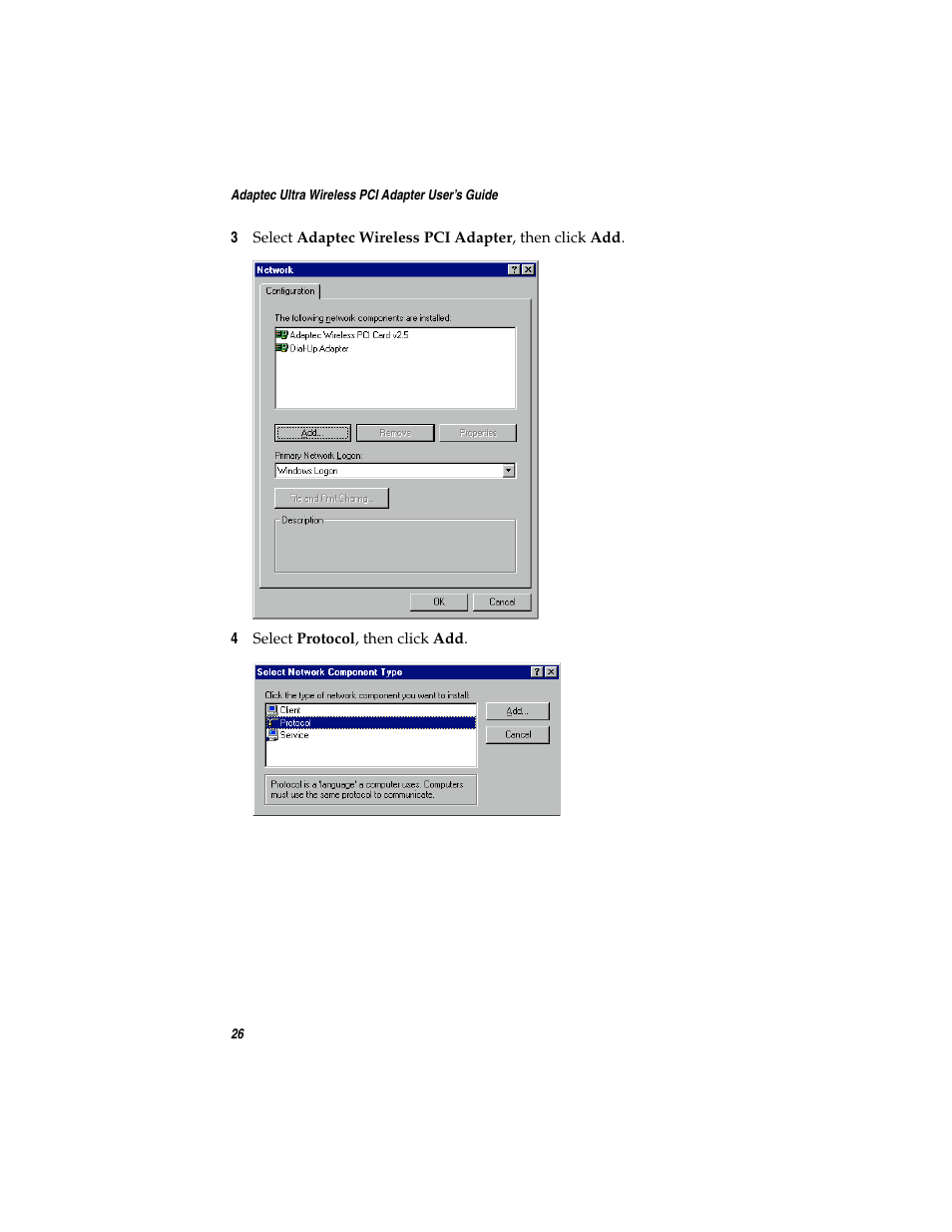 Adaptec WirelessTM User Manual | Page 33 / 58