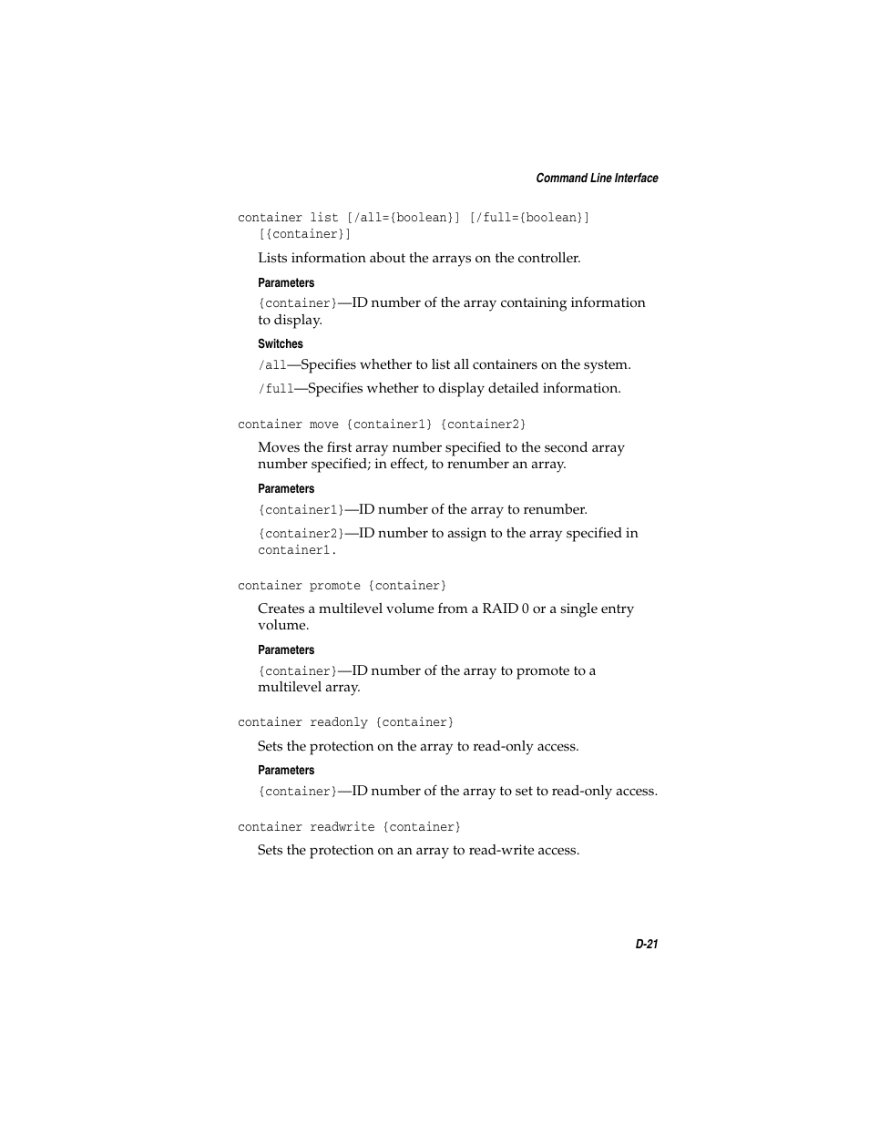 Adaptec SATA AND SCSI RAID CONTROLLERS User Manual | Page 124 / 165