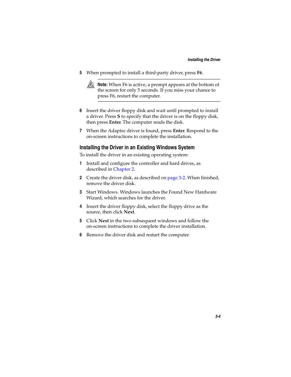 Adaptec SATA AND SCSI RAID CONTROLLERS User Manual | Page 40 / 165