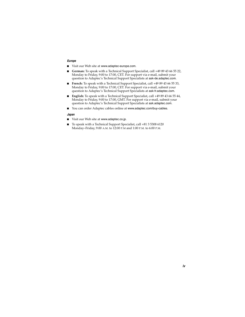 Adaptec SATA AND SCSI RAID CONTROLLERS User Manual | Page 5 / 165