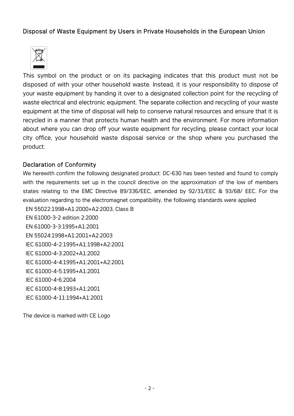 AGFA DC-630 User Manual | Page 3 / 52