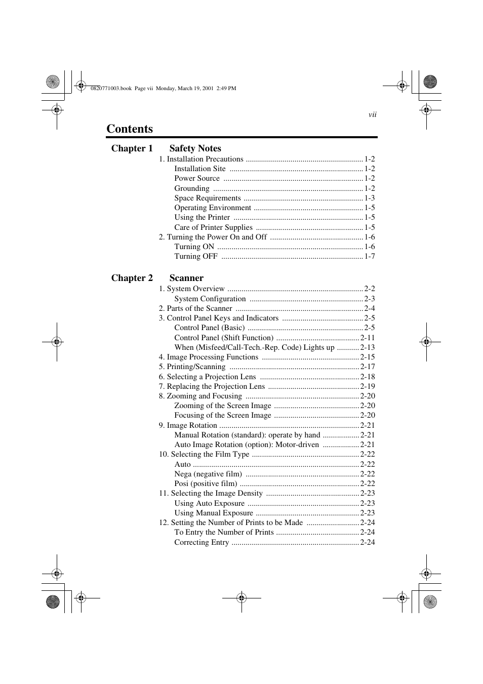 AGFA IT SR 24 User Manual | Page 14 / 91