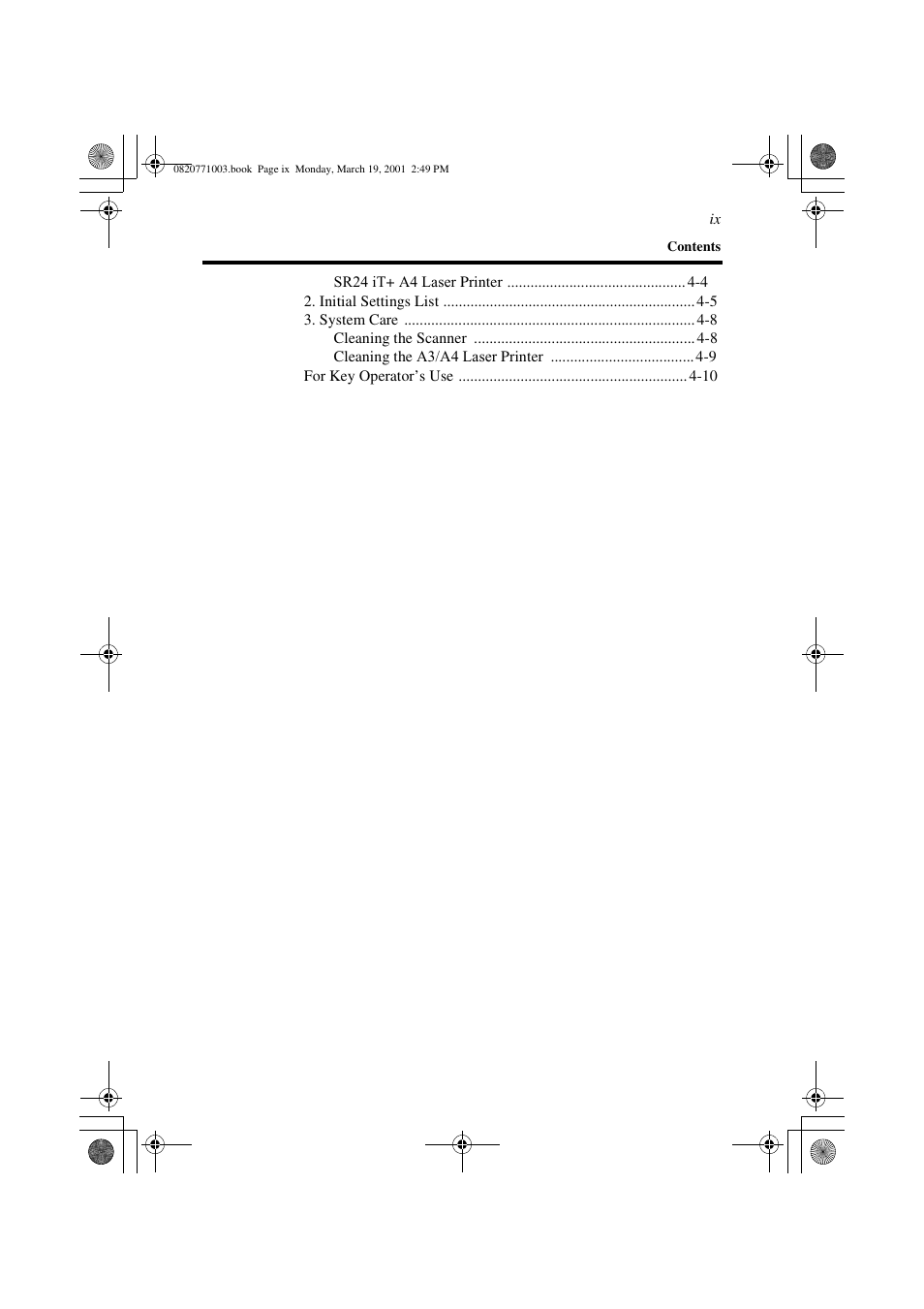 AGFA IT SR 24 User Manual | Page 16 / 91