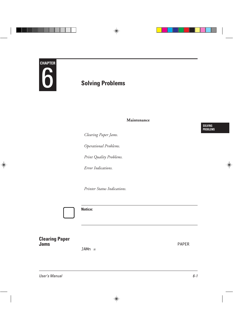 Chapter 6, Solving problems | AGFA TM 14ADV User Manual | Page 120 / 158
