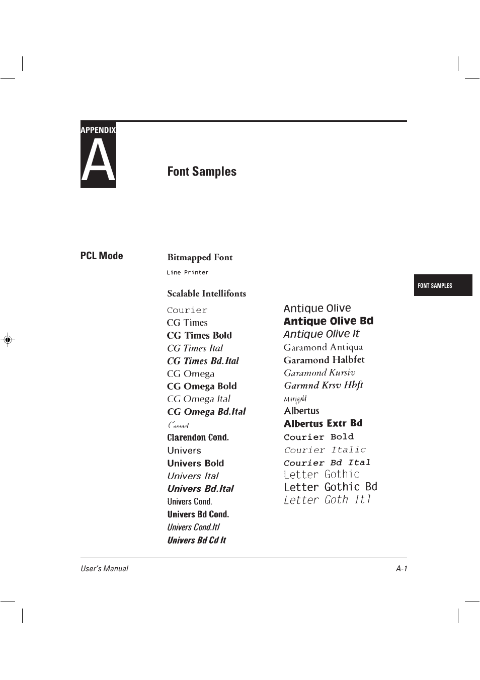 Appendix a | AGFA TM 14ADV User Manual | Page 138 / 158