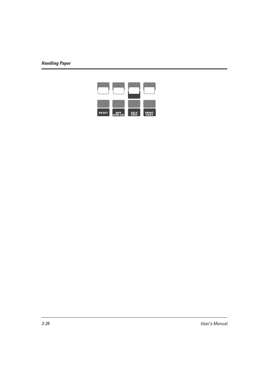 28 user’s manual handling paper | AGFA TM 14ADV User Manual | Page 81 / 158