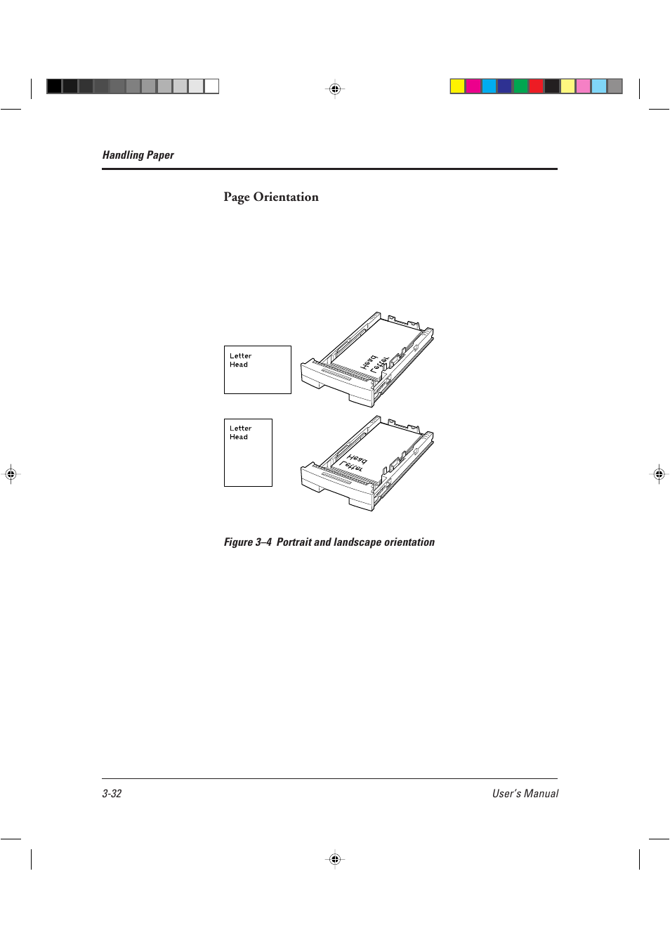 Page orientation | AGFA TM 14ADV User Manual | Page 85 / 158
