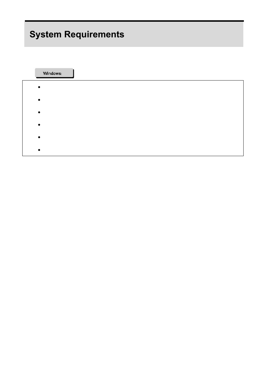 System requirements | AGFA sensor 500-X User Manual | Page 46 / 53
