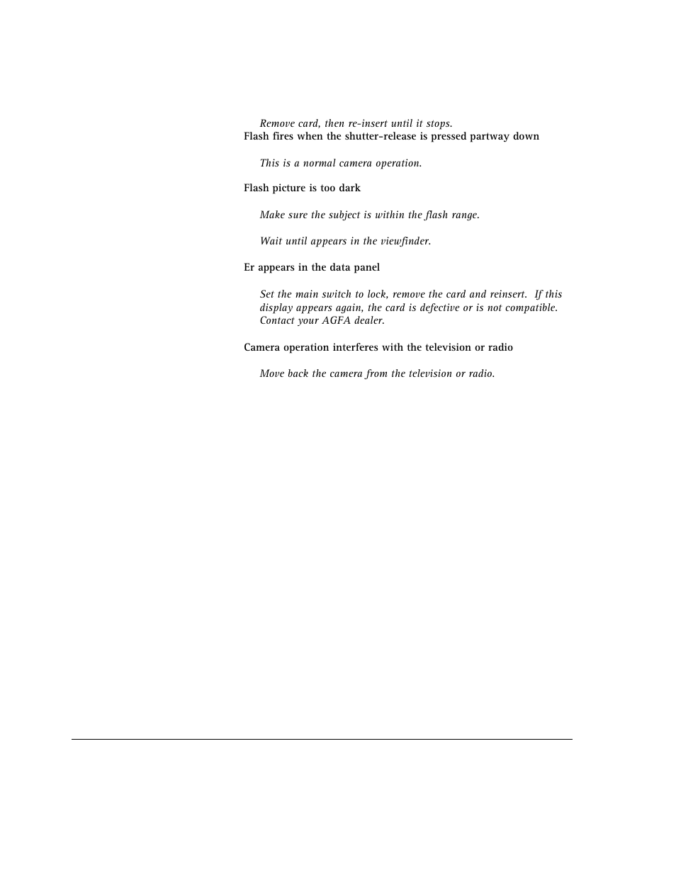 AGFA 307 User Manual | Page 67 / 73