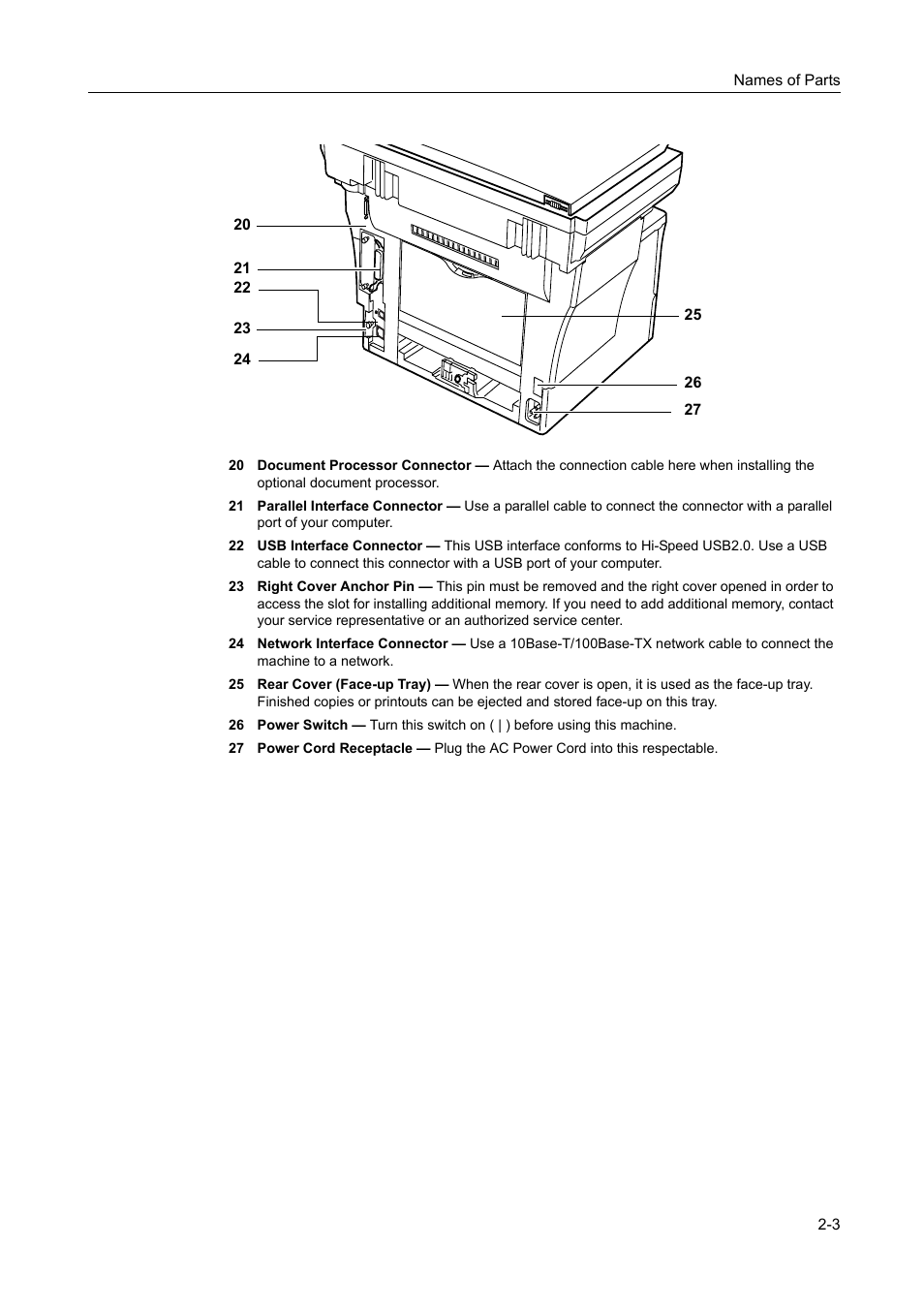 AGFA 1815 Copier User Manual | Page 29 / 116