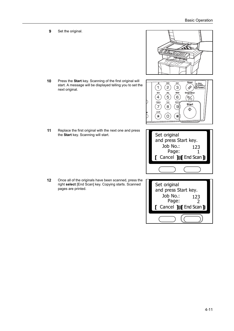 AGFA 1815 Copier User Manual | Page 73 / 116