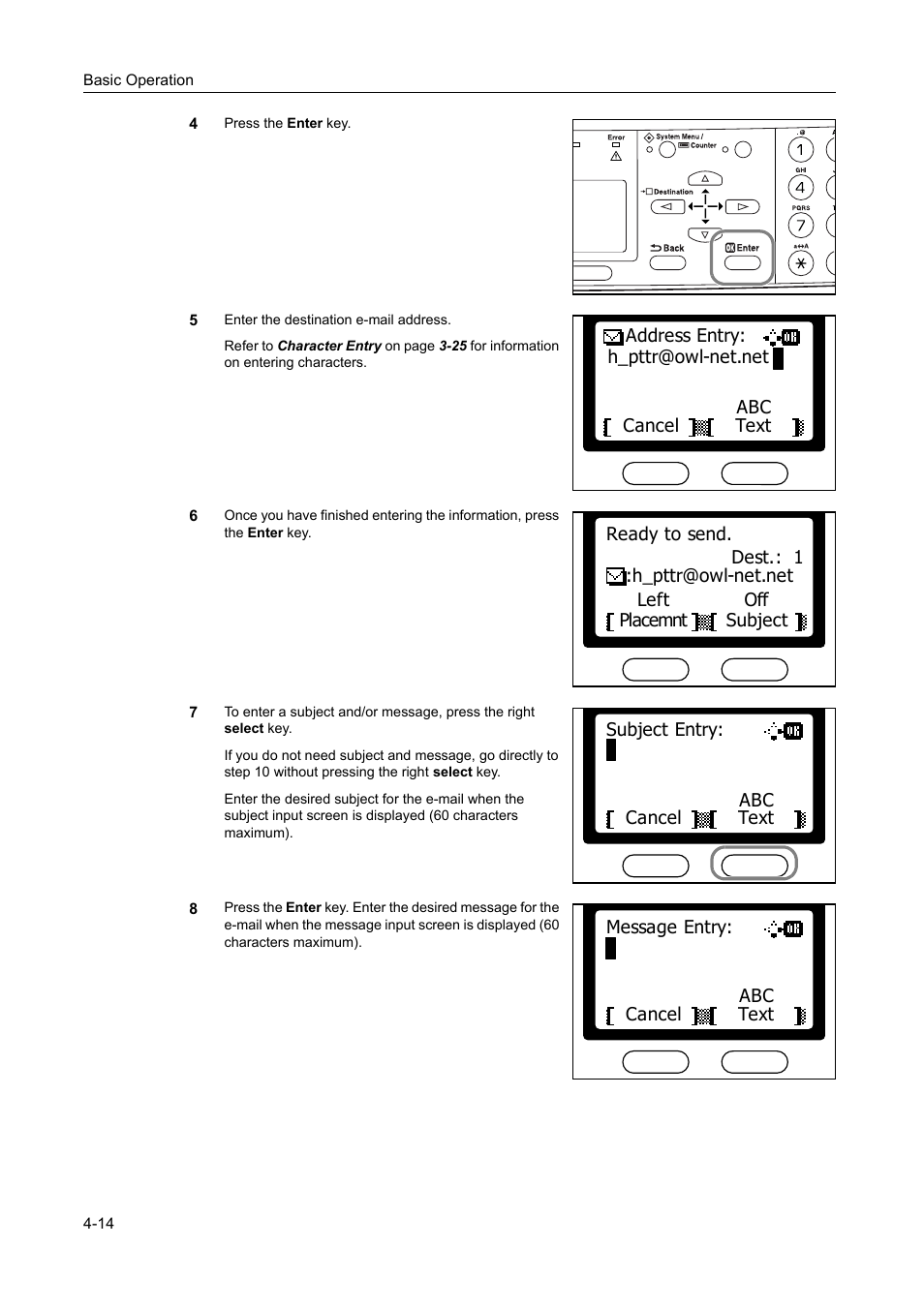 AGFA 1815 Copier User Manual | Page 76 / 116