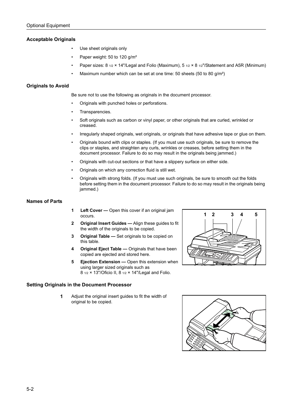 AGFA 1815 Copier User Manual | Page 82 / 116