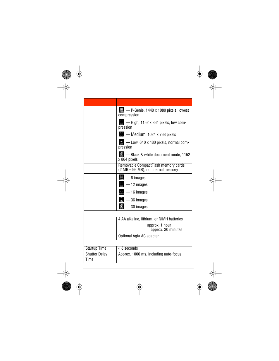 AGFA ePhoto CL30 User Manual | Page 47 / 49