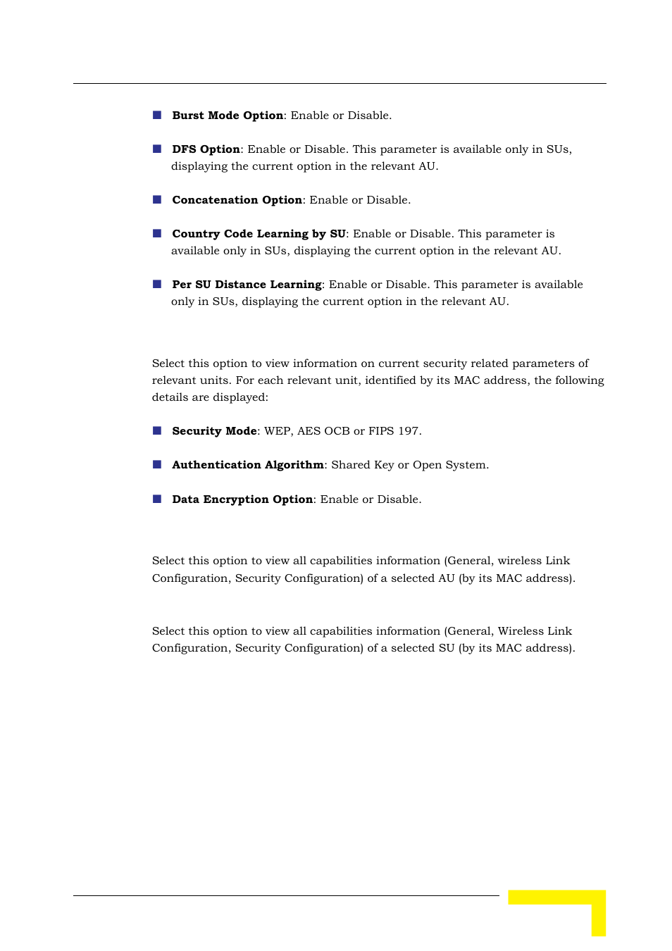 Alvarion BREEZEACCESS SW VERSION 5.1 User Manual | Page 159 / 273