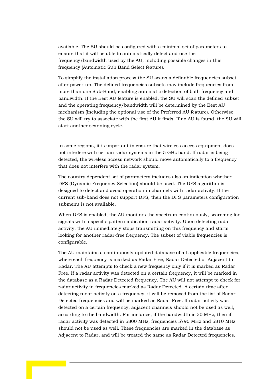 Alvarion BREEZEACCESS SW VERSION 5.1 User Manual | Page 164 / 273