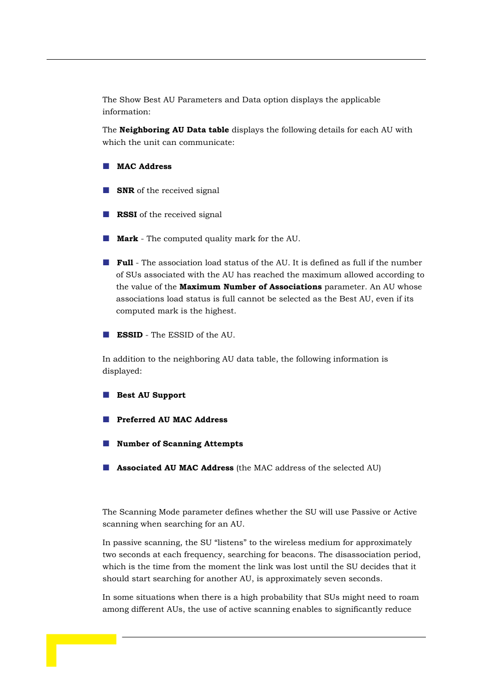 Alvarion BREEZEACCESS SW VERSION 5.1 User Manual | Page 172 / 273