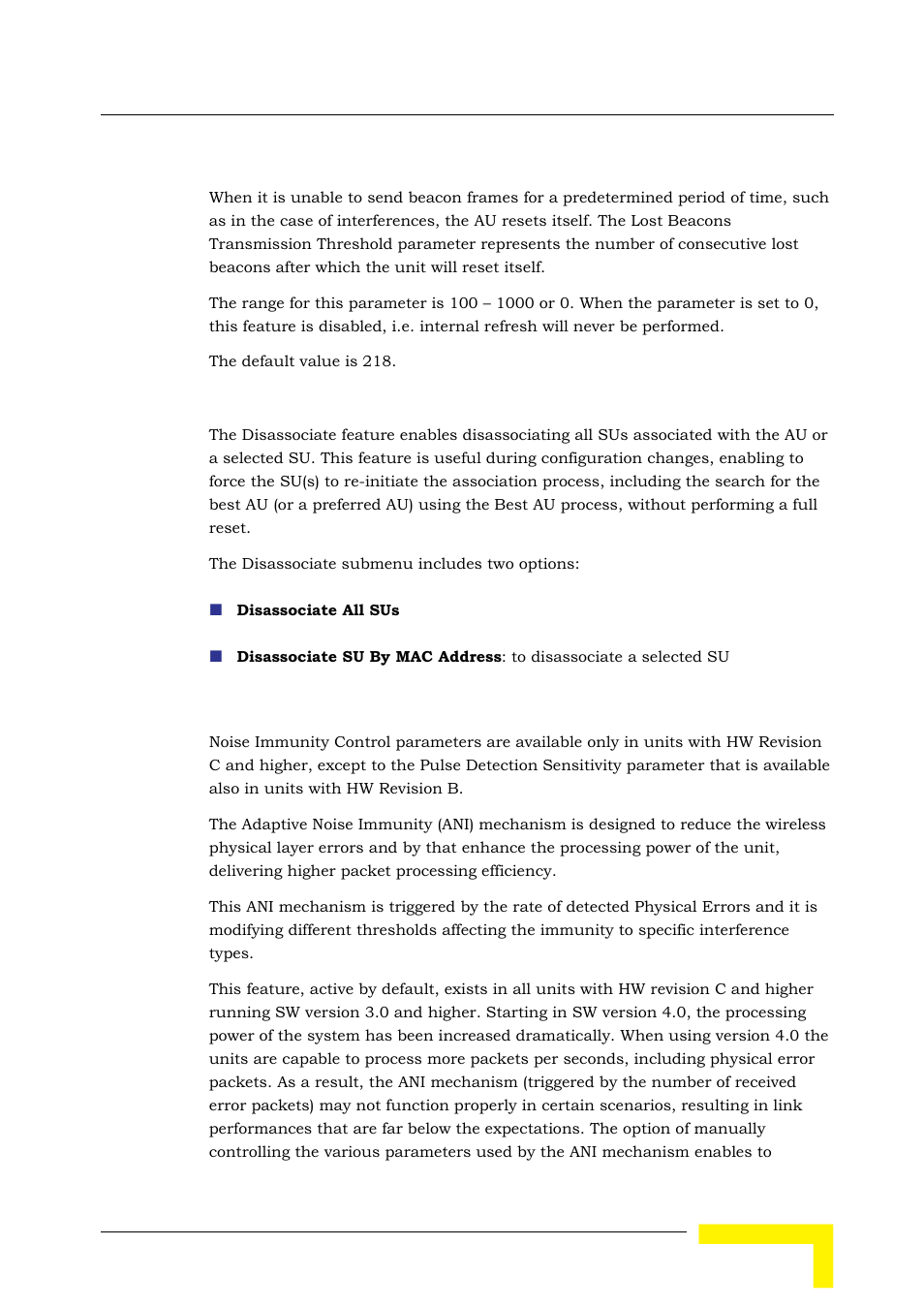 Alvarion BREEZEACCESS SW VERSION 5.1 User Manual | Page 185 / 273