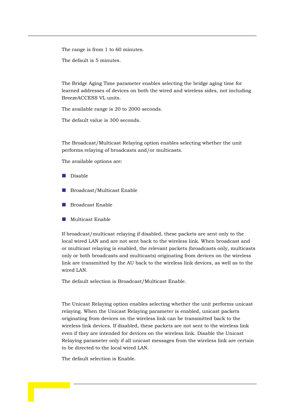 Alvarion BREEZEACCESS SW VERSION 5.1 User Manual | Page 212 / 273