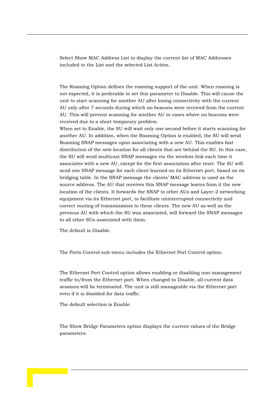 Alvarion BREEZEACCESS SW VERSION 5.1 User Manual | Page 214 / 273