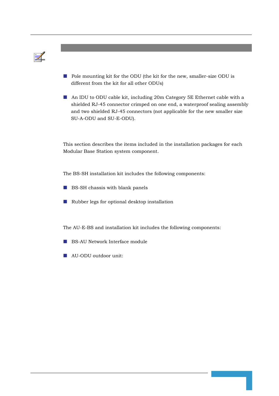 2 modular base station equipment | Alvarion BREEZEACCESS SW VERSION 5.1 User Manual | Page 67 / 273