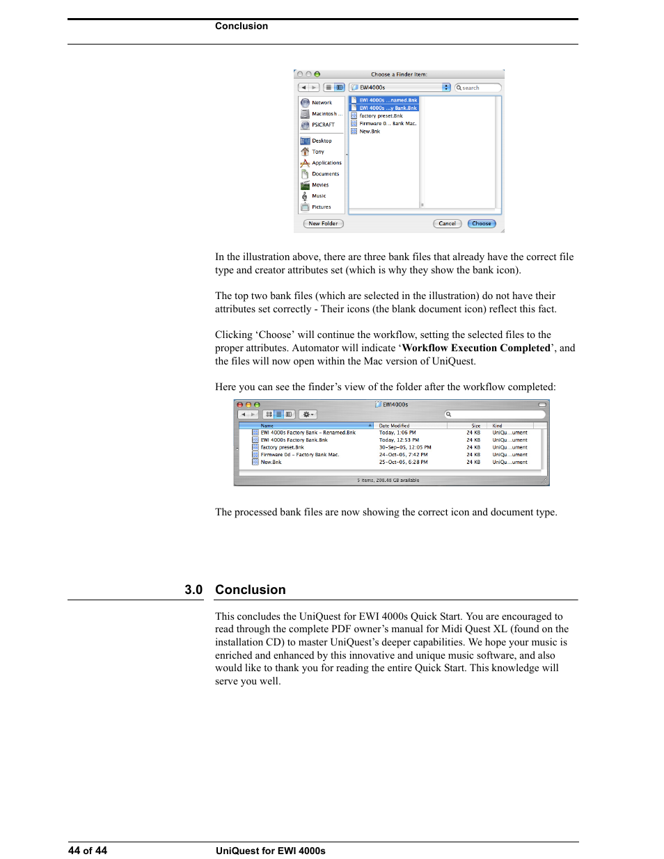 0 conclusion | Akai UNIQUEST 4000S User Manual | Page 44 / 44