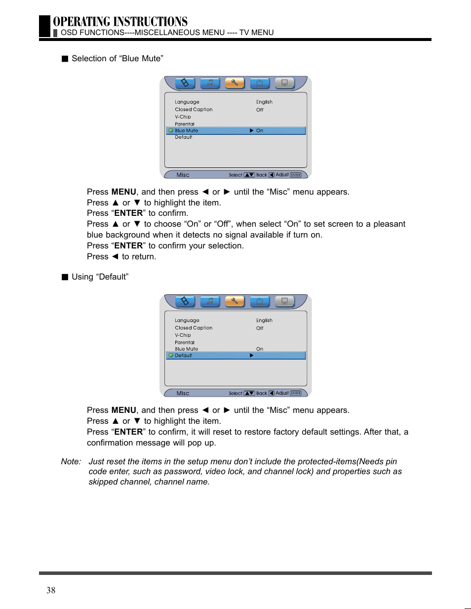 Akai LCT3226 User Manual | Page 39 / 50