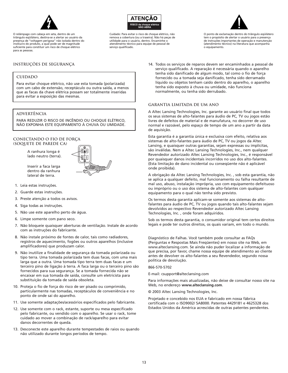Altec Lansing THX MX5021 User Manual | Page 15 / 20