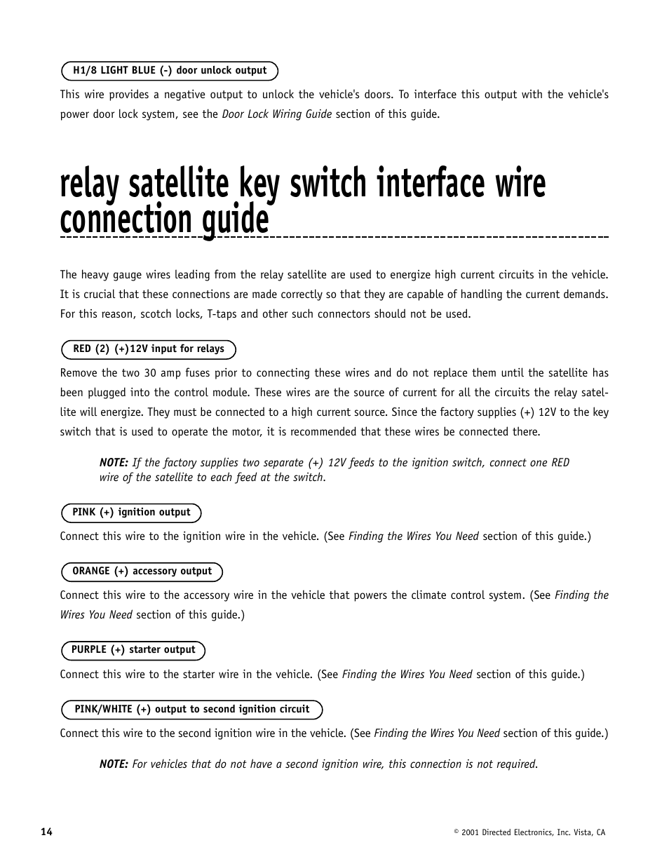 Avital AviStart 3000 User Manual | Page 14 / 40