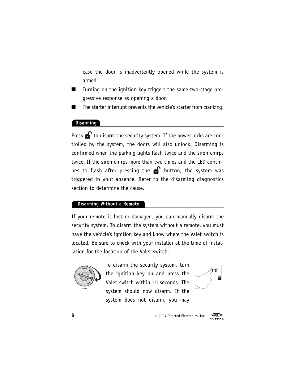 Avital 2300 User Manual | Page 12 / 26
