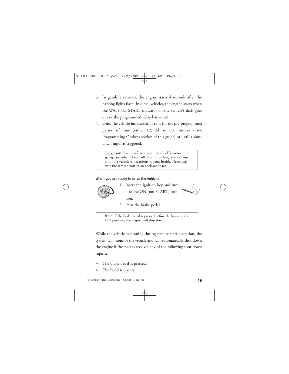 Avital G5103 User Manual | Page 22 / 43