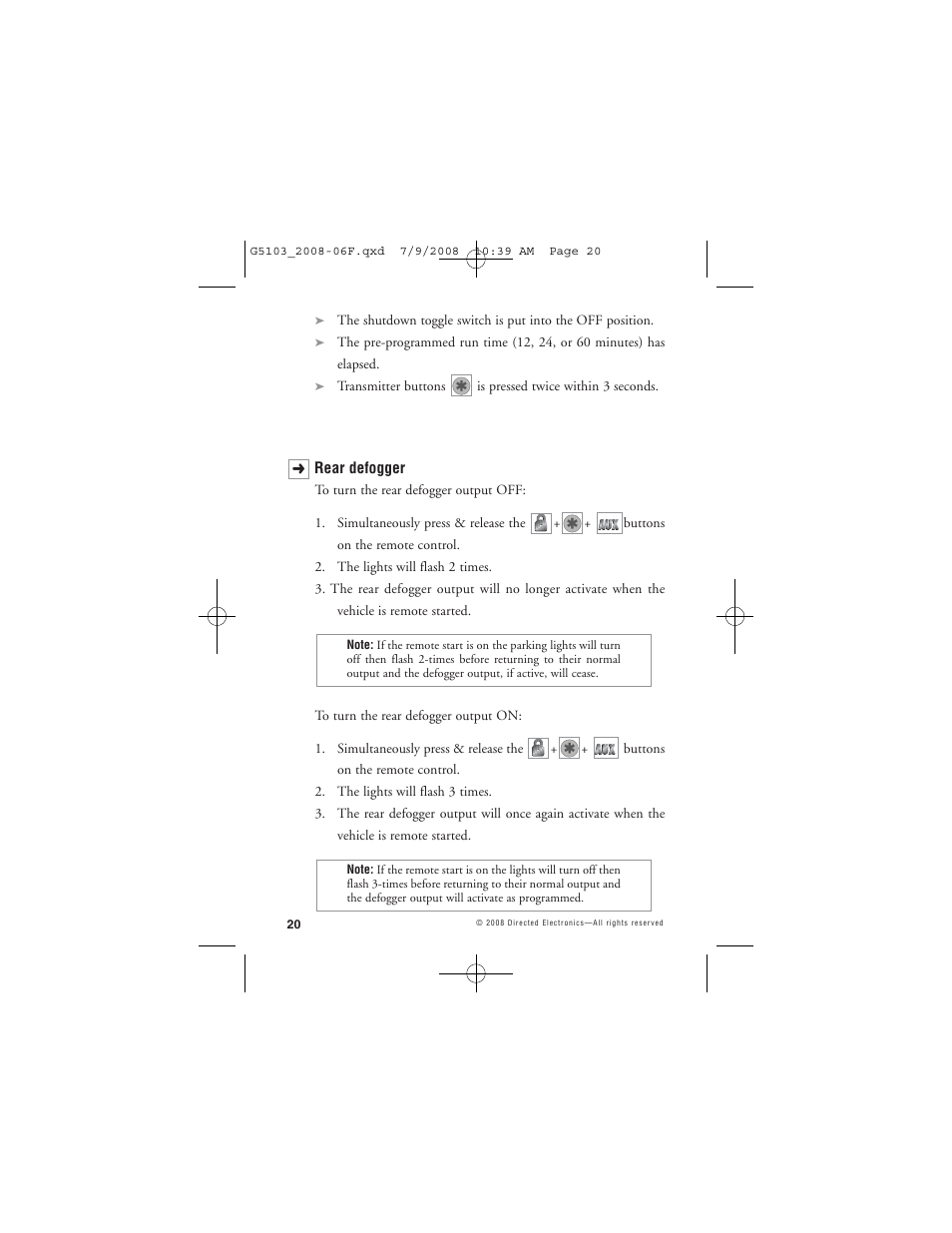 Avital G5103 User Manual | Page 23 / 43