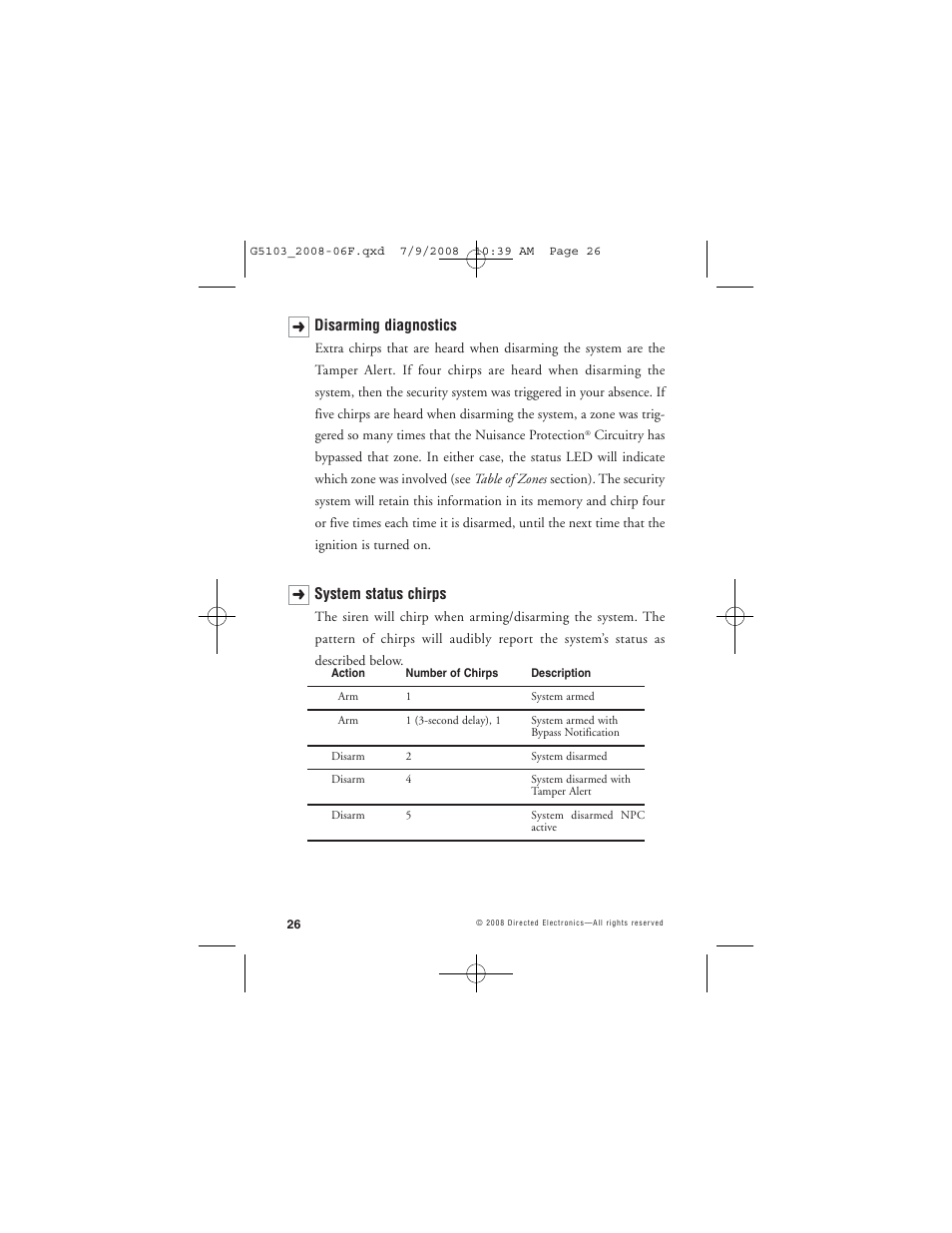 Avital G5103 User Manual | Page 29 / 43